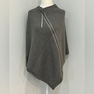 Lululemon Gray Asymmetrical Poncho